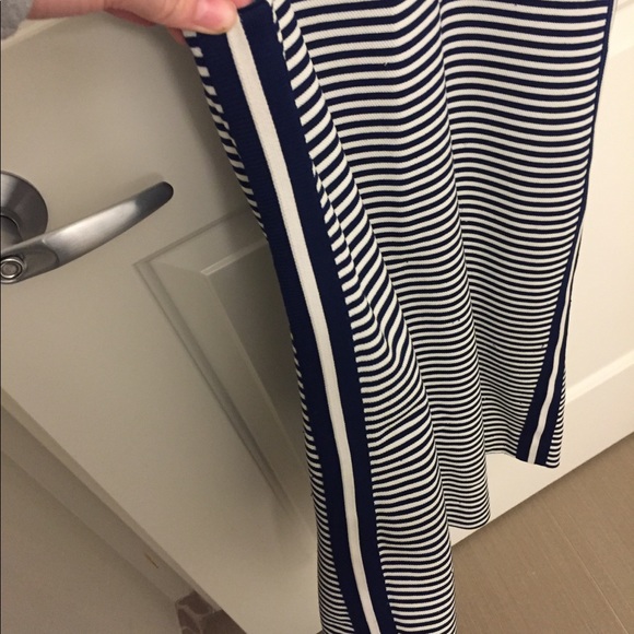 Striped mock turtleneck dress!! - Picture 2 of 3